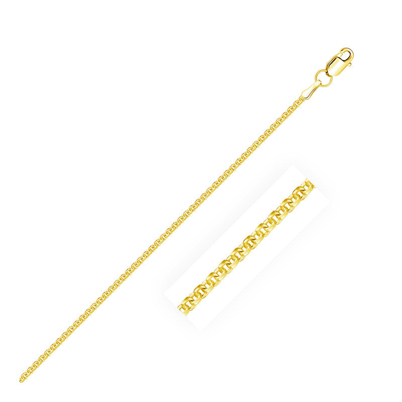 Forsantina Lite Cable Link Chain in 14k Yellow Gold (1.9 mm)